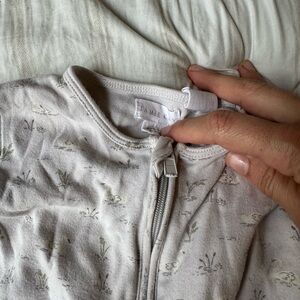 Jamie Kay swan zippie pajamas